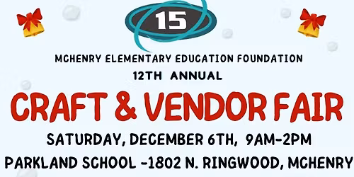 12 Annual Craft and Vendor Fair