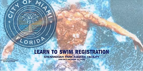 Shenandoah Pool Preschool Aquatics Swim Class Mon\/Wed (5:30pm - 6:00pm).