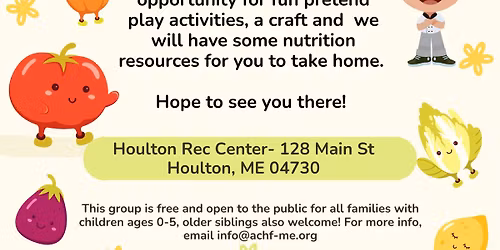 Food Fun Houlton Playgroup