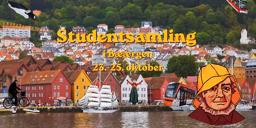 Studentsamling i Bergen