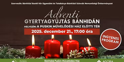 Adventi gyertyagy\u00fajt\u00e1s B\u00e1nhid\u00e1n IV.