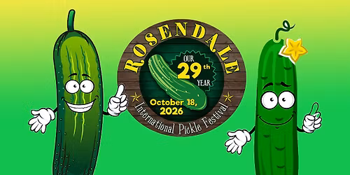 29th Annual Rosendale International Pickle Festival