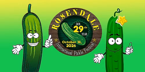29th Annual Rosendale International Pickle Festival