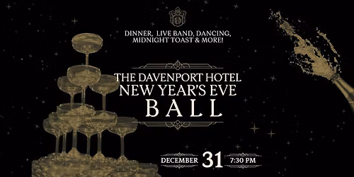 New Year's  Eve Ball at the Davenport Hotel