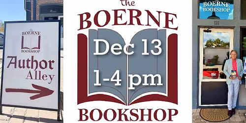 Author Alley - Book Signing Event at Boerne Bookshop