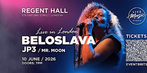 Beloslava live in London!