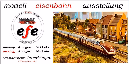 Modellbahn Ausstellung in Ingerkingen