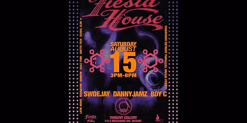 FIESTA HOUSE DAY PARTY: CHARIVARI DETROIT MUSIC FEST