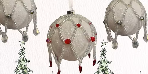 Beaded Bauble Crafternoon Workshop with Buffet lunch