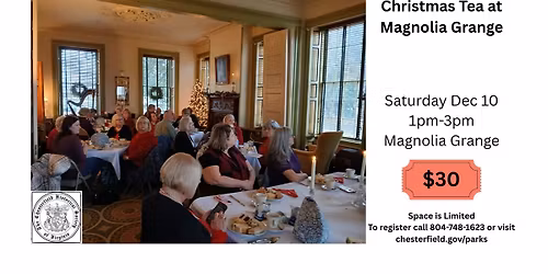 Christmas Tea at Magnolia Grange