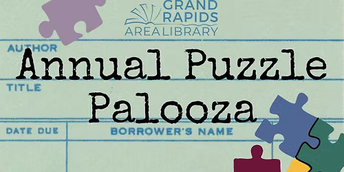 Annual Puzzle Palooza!