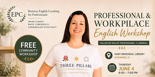 Professional & Workplace English Workshop | Taller de Ingl\u00e9s Profesional y Laboral