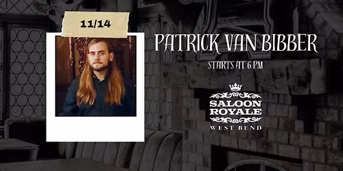 Live Music by Patrick Van Bibber