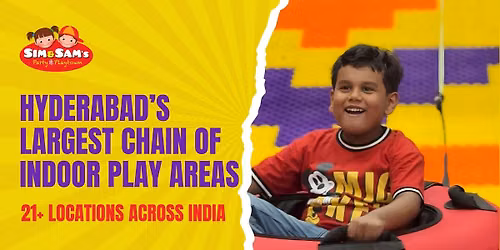 Sim & Sams Party & Playtown - Rs 500 for 2 Hours