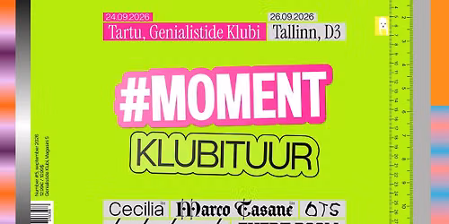 MOMENT Tudengip\u00e4evadel | 24.09 | Gen Klubi