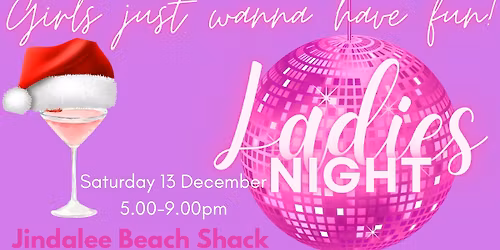 Girls Just Wanna Have Fun! - LADIES NIGHT CHRISTMAS PARTY