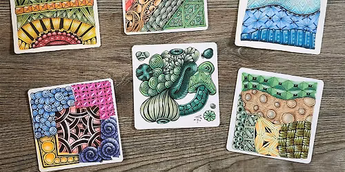 Zentangle Intermediate: Colorized Tangles
