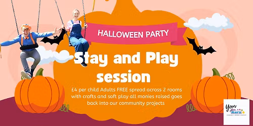 Under 5 Halloween Party - Stay and play fundraiser