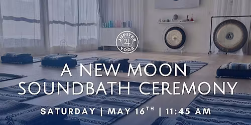 New Moon Sound Bath Ceremony