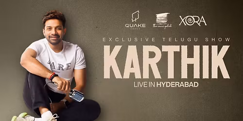 Karthik Live In Hyderabad