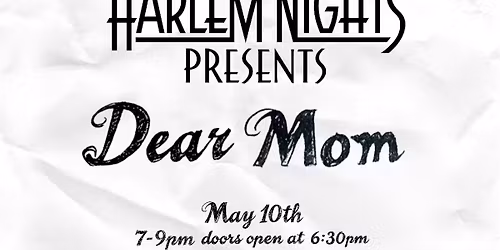Dear Mom