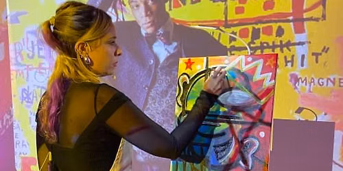 Urban Canvas - Basquiat Edition - An Immersive Painting Experience