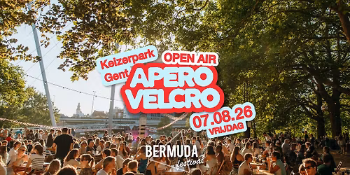 Ap\u00e9ro Velcro\u2219 Openlucht Aperitief \u2219KEIZERPARK GENT