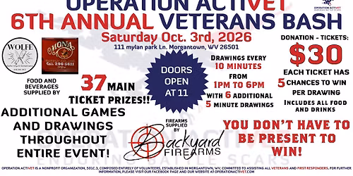 OPERATION ACTIVET 6TH ANNUAL VETERANS BASH