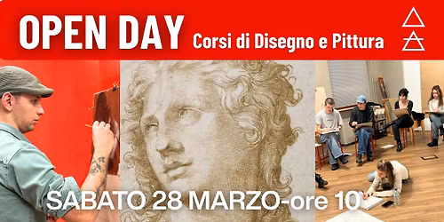 OPEN DAY-Corsi di Disegno e Pittura-La Mirabile Fucina