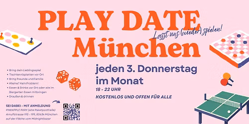 PLAY DATE M\u00fcnchen #13 - Lasst uns spielen!