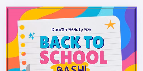 Back To School Bash! 