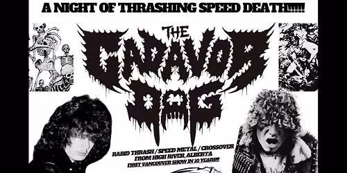 FRI JUNE 12th - THE CADAVOR DOG (Alberta) \/\/ SPEED REAPER \/\/ LOVER \/\/ SANCTICIDE @ THE ASTORIA