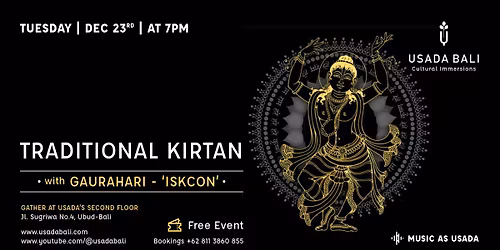 Traditional Kirtan with Gaurahari - 'ISKCON'