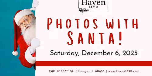 Save the Date: Photos with Santa!