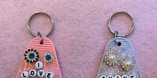Bedazzled Junk Keychains in Temecula, CA, tickets include beverage!