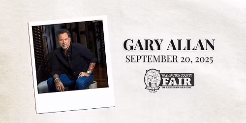 Gary Allan at the Washington County Fair