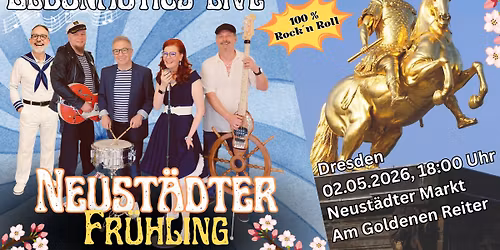 Elbonautics live beim Neust\u00e4dter Fr\u00fchling Dresden