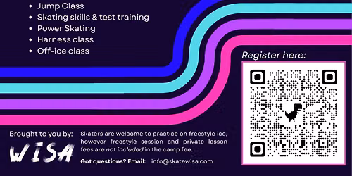 Figure Skating Camp for Pre Freeskate & up! 