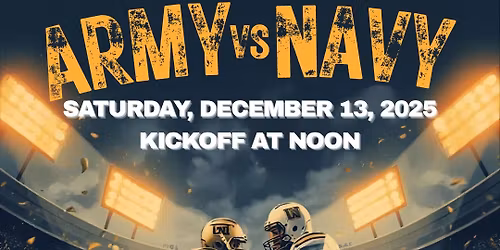Army v. Navy Game at the American Legion!