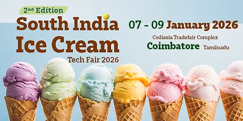 South India Ice Cream Tech Fair 2026