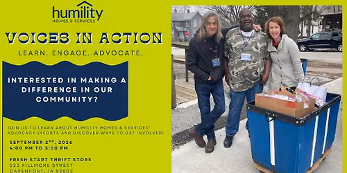 Voices Into Action: Learn. Engage. Advocate.