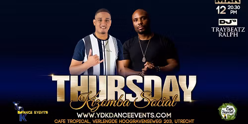 Thursday Kizomba Social | Dj Traybeatz & Dj Ralph