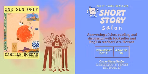 Short Story Salon: One Sun Only by Camille Bordas