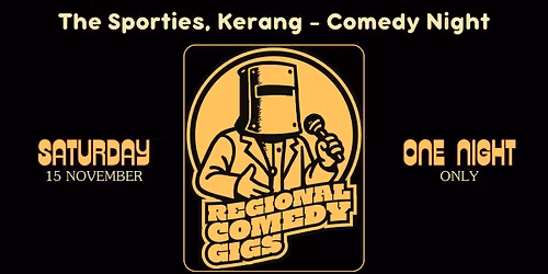 Kerang Sporties - Comedy Night