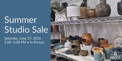 Summer Studio Sale @ AMOCA