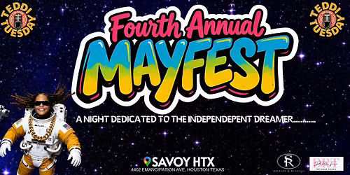 Teddi Tuesday Presents Fourth Annual MAYFEST