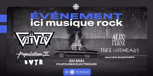 L'\u00e9v\u00e9nement ICI MUSIQUE ROCK!