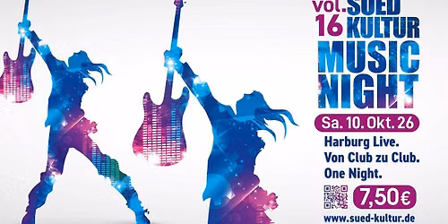 16. Suedkultur-MusicNight 2026 \u2013 Harburg wird zur gro\u00dfen Musikb\u00fchne