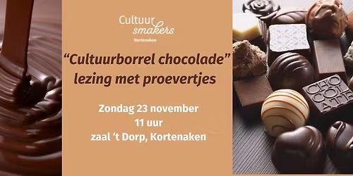 Cultuurborrel 'chocolade'