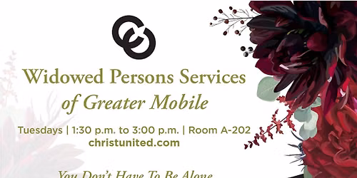 Widowed Persons Services at Christ United